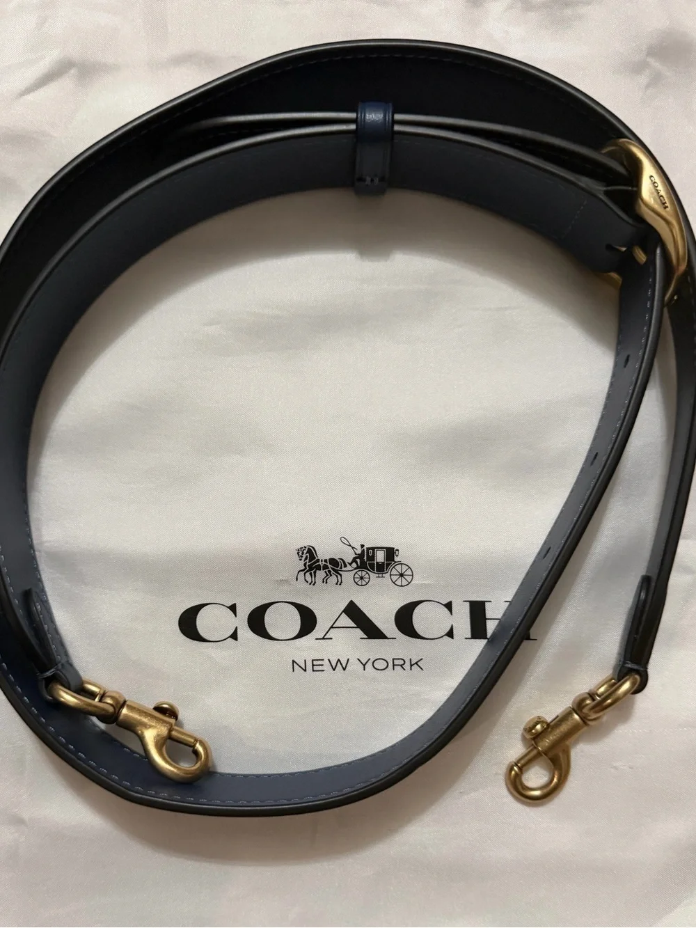 Coach Tabby 30 with Chain Denim Handbag